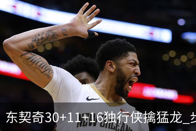 东契奇30+11+16独行侠擒猛龙 步行者力克鹈鹕